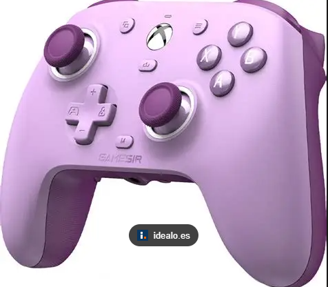 GameSir Pro G7 wireless controller in lilac purple colorway